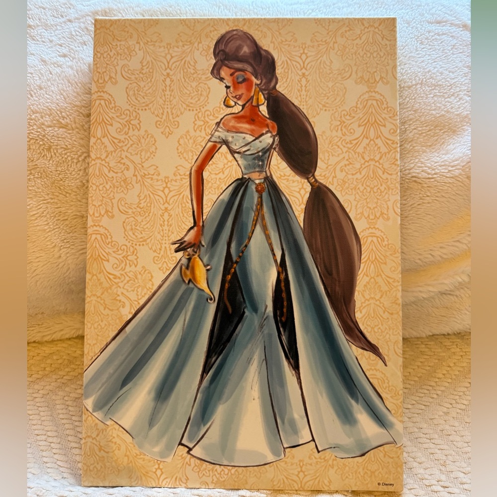 Disney Princess Designer Collection Jasmine Canvas Wall Art